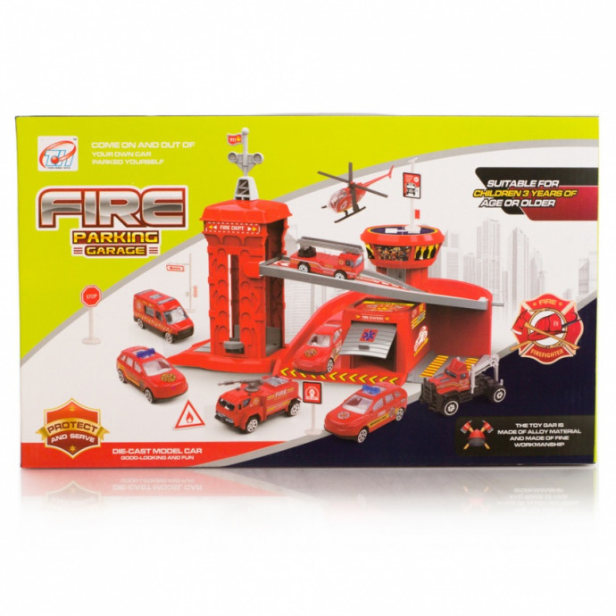 Игровой набор "Пожарная часть", 2 машинки Артикул: 516758