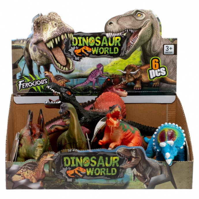 Динозавры из резины, в ассортименте Артикул: 534110