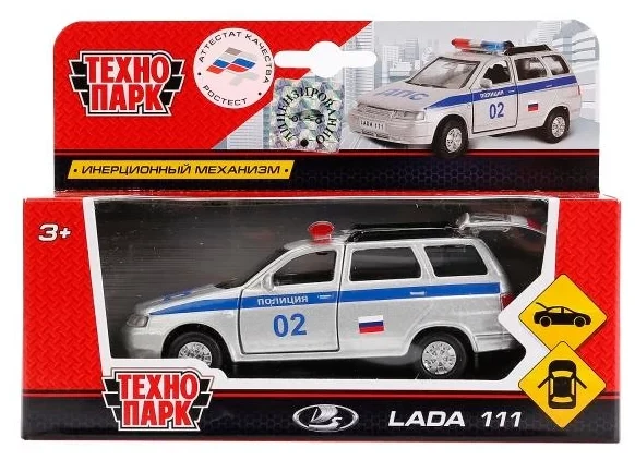 Легковой автомобиль ТЕХНОПАРК Lada 111 Полиция